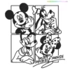 Disney Mickey Mouse Friends Embroidery Design